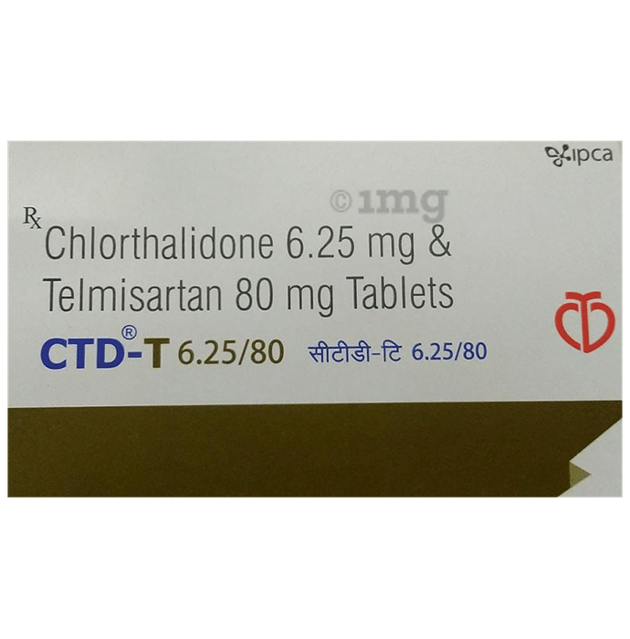 CTD-T 6.25/80 Tablet