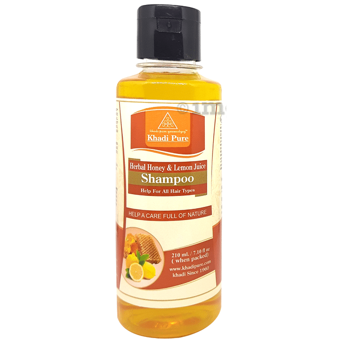 Khadi Pure Herbal Honey & Lemon Juice Shampoo