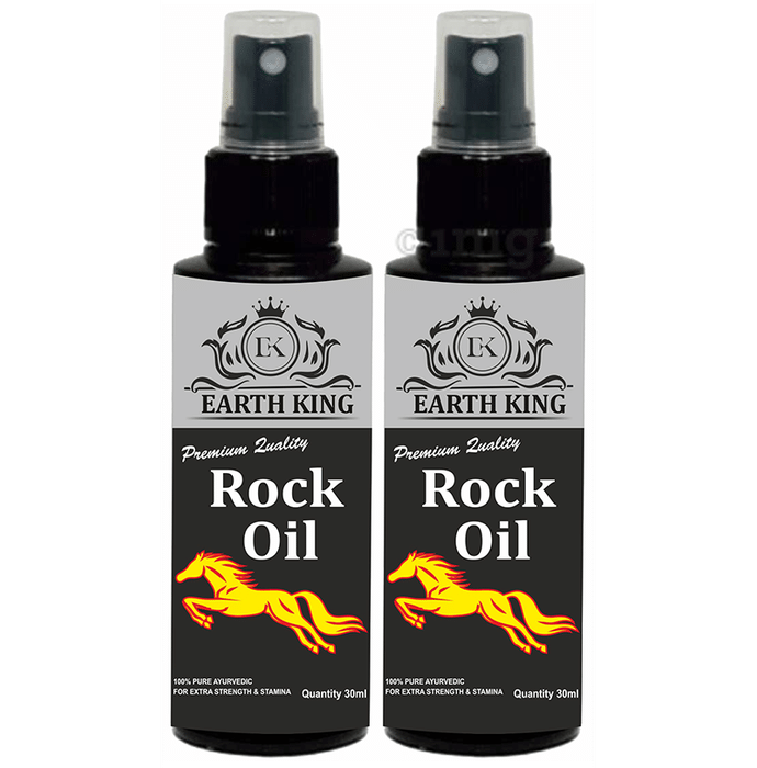 Earth King Premium Quality Rock Oil (30ml Each)
