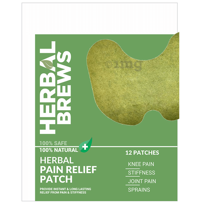 Herbal Brews Herbal Pain Relief Patch