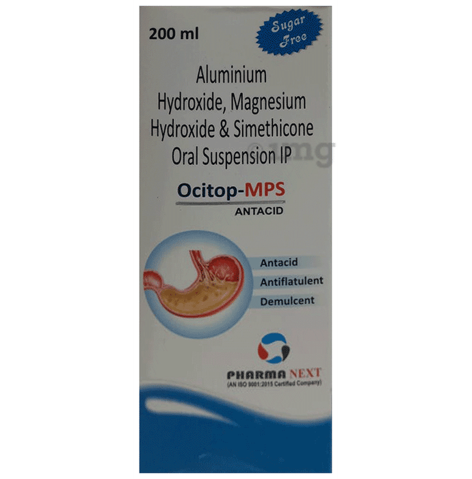 Ocitop-Mps Oral Suspension Sugar Free