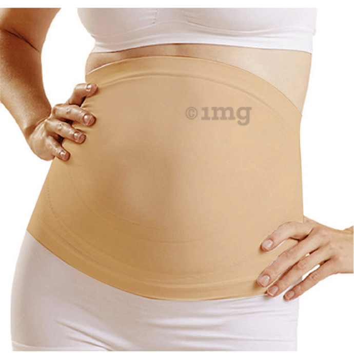 Newmom Seamless Maternity Support Belt Large Beige