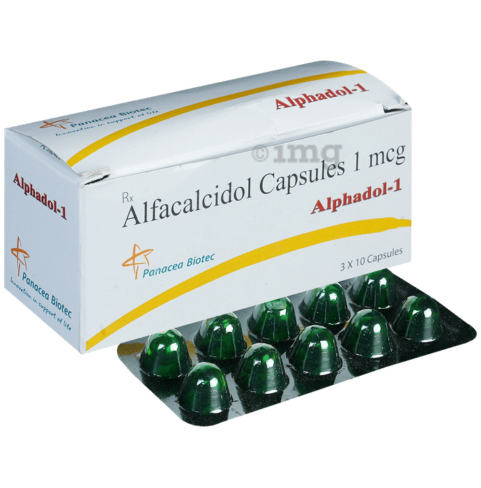 Alphadol 1mcg Soft Gelatin Capsule