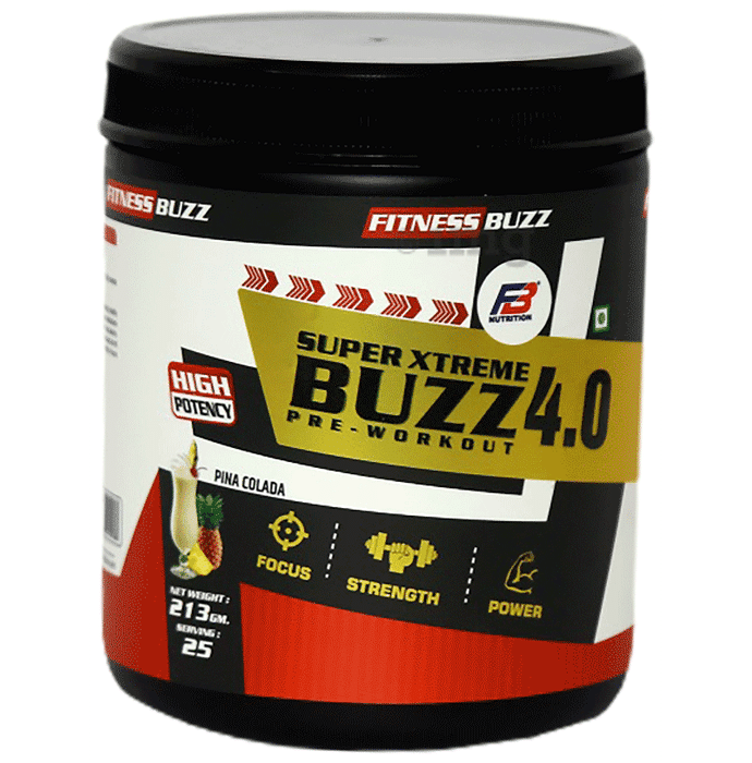 FB Nutrition Super Xtreme Buzz 4.0 Powder Pina Colada