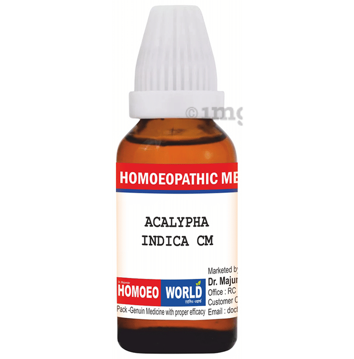 Dr. Majumder Homeo World Acalypha Indica Dilution (30ml Each) CM