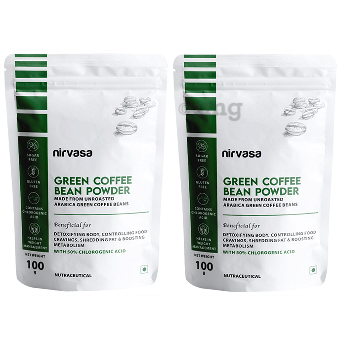 Nirvasa Green Coffee Bean Powder (100gm Each)
