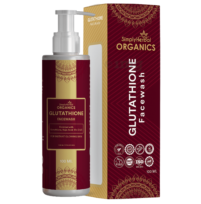Simply Herbal Organics Glutathione Face Wash