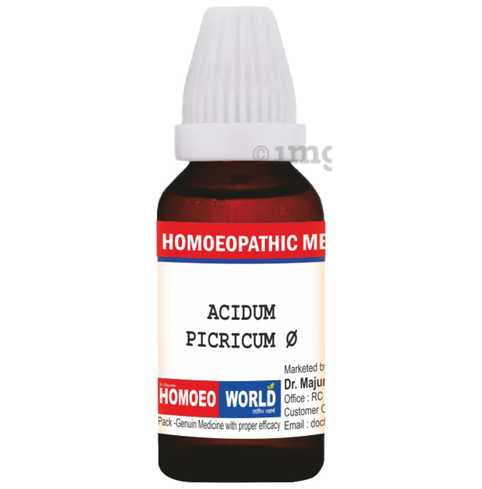 Dr. Majumder Homeo World Acidum Picricum Q Mother Tincture (30 ml Each)