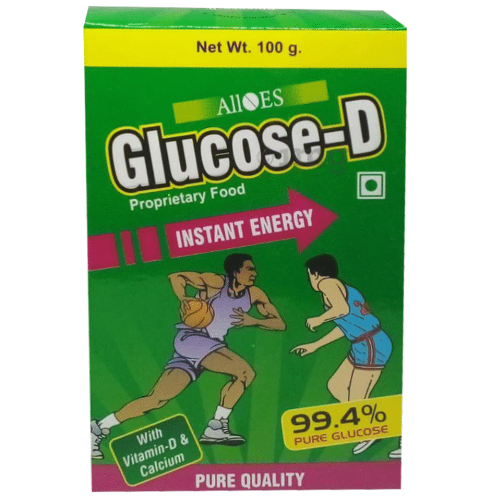 Alloes Glucose-D Powder with Vitamin D & Calcium