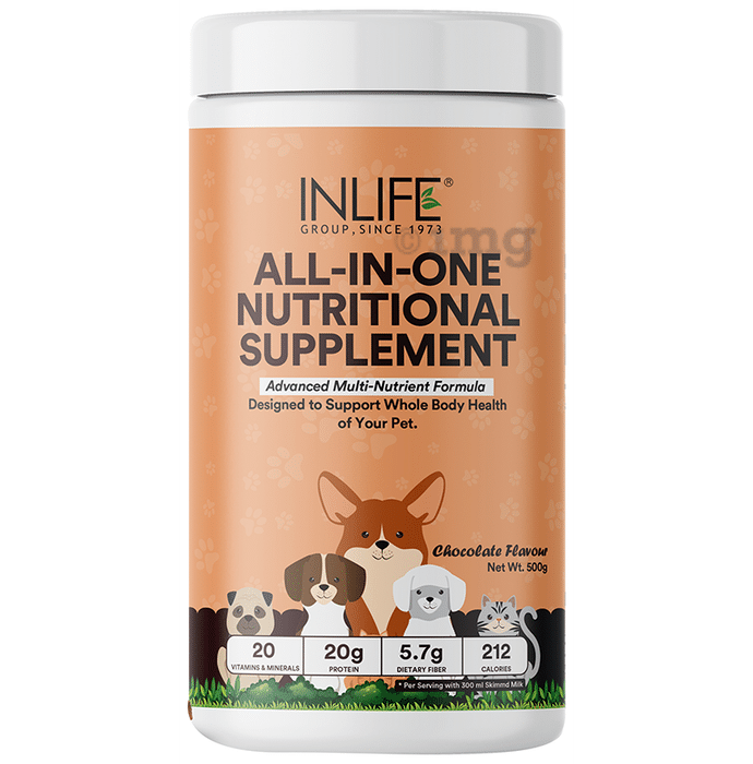 Inlife All in One Nutritional Pet Supplement Chocolate