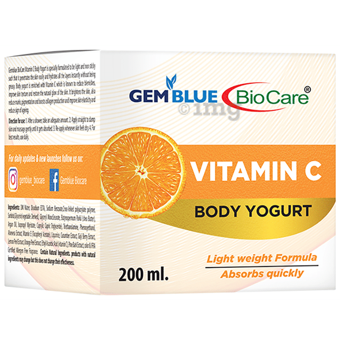 Gemblue Biocare Vitamin C Body Yogurt
