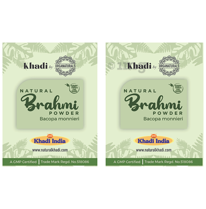 Organaturals Natural Brahmi Powder (100gm Each)