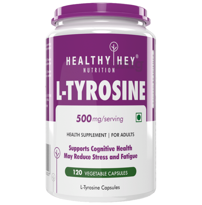 HealthyHey L-Tyrosine Vegetable Capsule