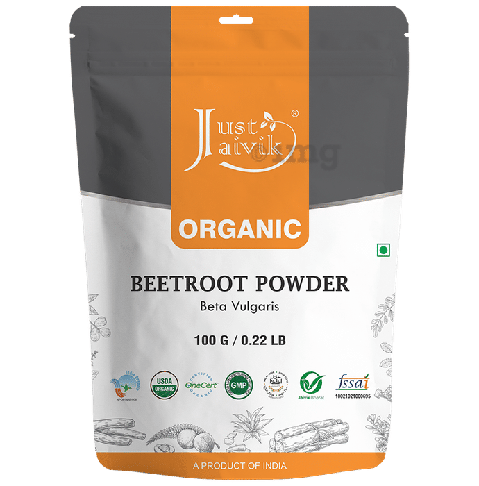 Just Jaivik Organic Beetroot Powder
