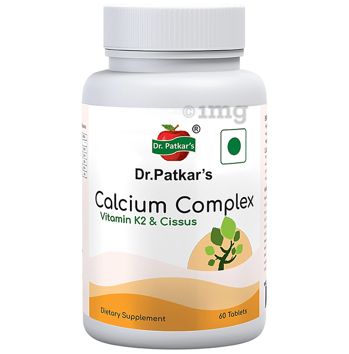 Dr. Patkar's Calcium Complex Tablet with Vitamin K2 and Cissus ...