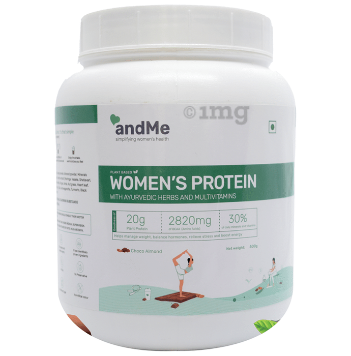Andme Plant Based Women's Protein Powder Choco Almond