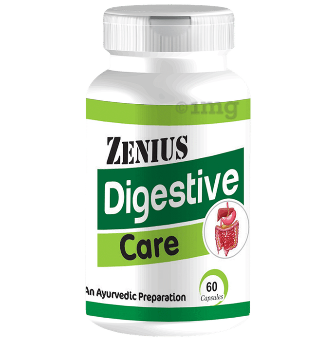 Zenius Digestive Care Capsules | for Better Digestive Function | Healthy Gut | Health Management