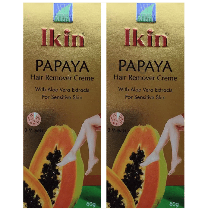 Astaberry Ikin Papaya Hair Removal Cream (60gm Each)