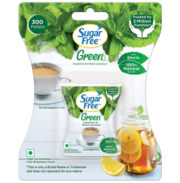 Sugar Free Green Stevia for Calorie Conscious | Pellets