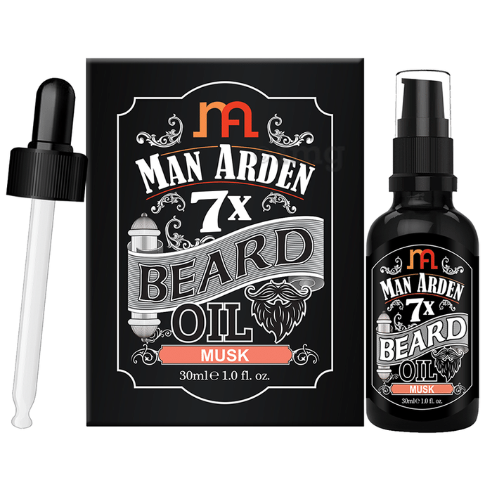 Man Arden 7X Beard Oil Musk