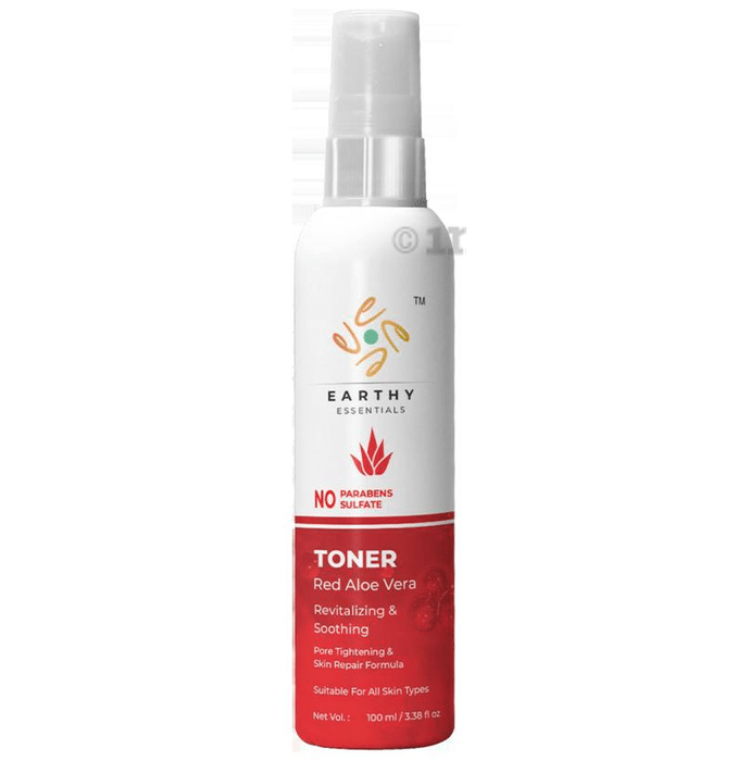 Earthy Essentials Red Aloe Vera Toner (100ml Each)