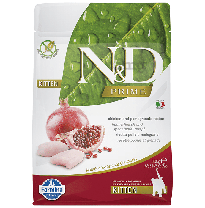 Farmina Pet Foods N&D Prime Chicken and pomegranate Recipe for Kitten