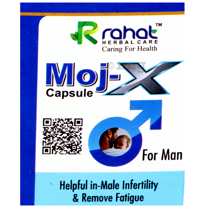 Rahat Herbal Care Moj-X Capsule for Man