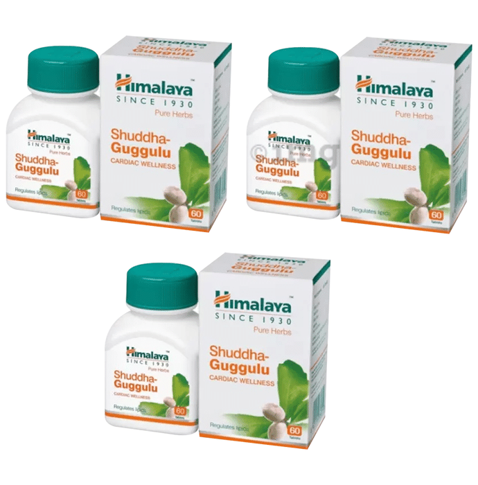 Himalaya Wellness Shuddha Guggulu Cardiac Wellness Tablet (60 Each)