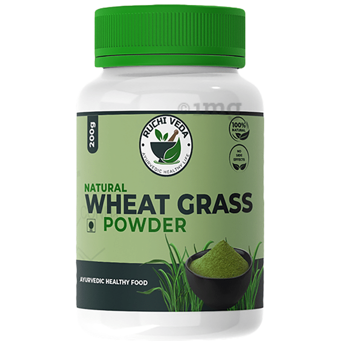 Ruchi Veda Natural Wheat Grass Powder