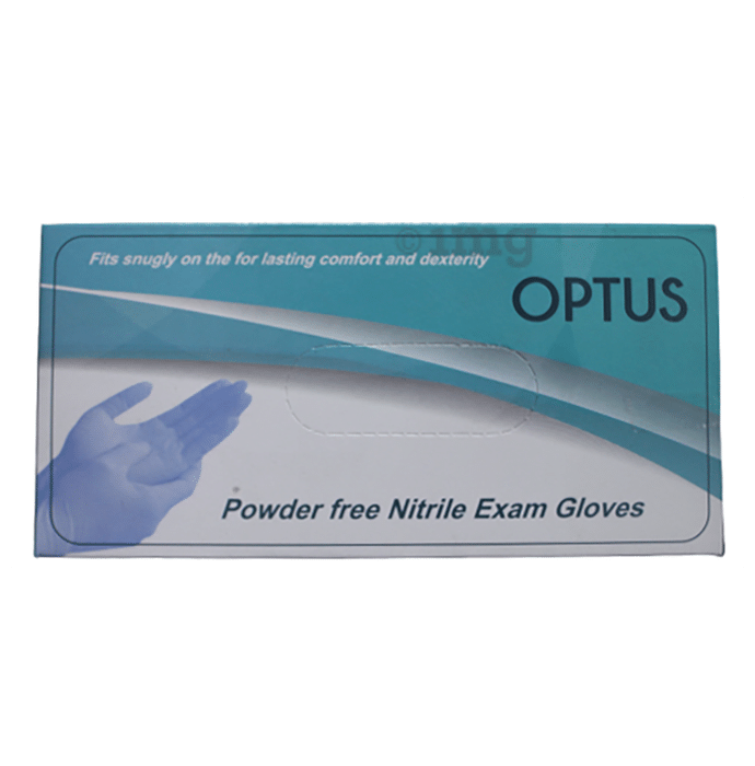 Optus Powder Free Nitrile Exam Glove Small