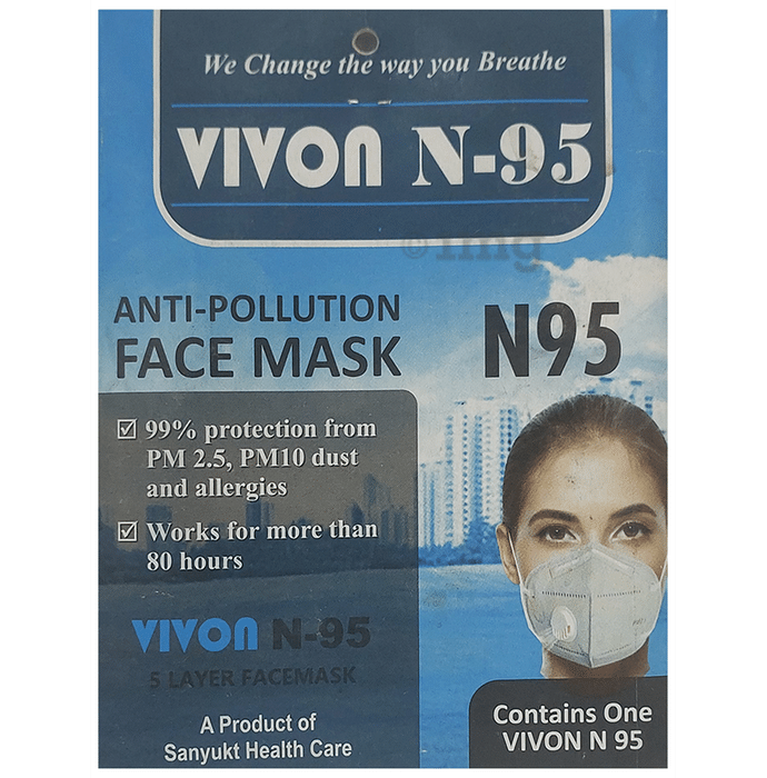 Vivon N-95 Anti Pollution Face Mask