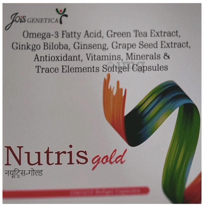 Nutris Gold Soft Gelatin Capsule
