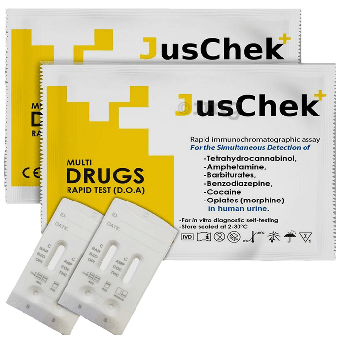 JusChek+ Urine Drug Test Kit