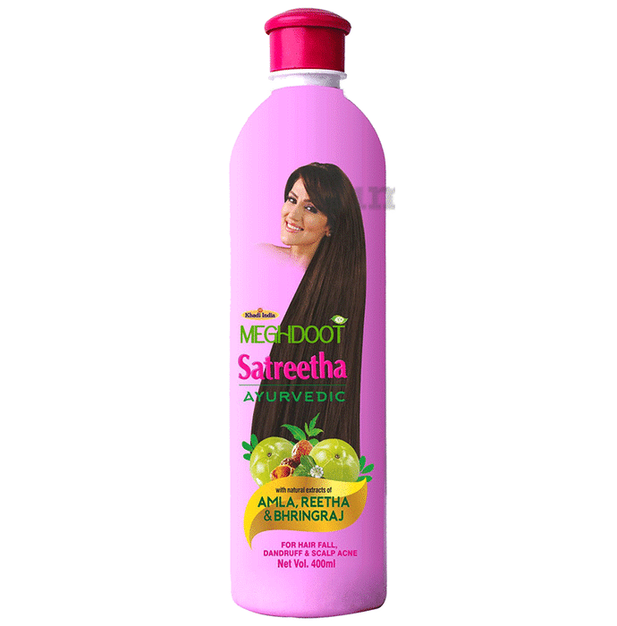 Meghdoot Ayurvedic Satreetha Shampoo for Dandruff and Scalp Acne
