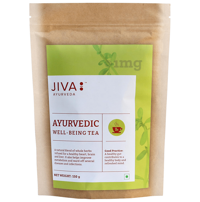 Jiva Ayurveda Well-Being Tea | For Healthy Heart, Brain & Liver