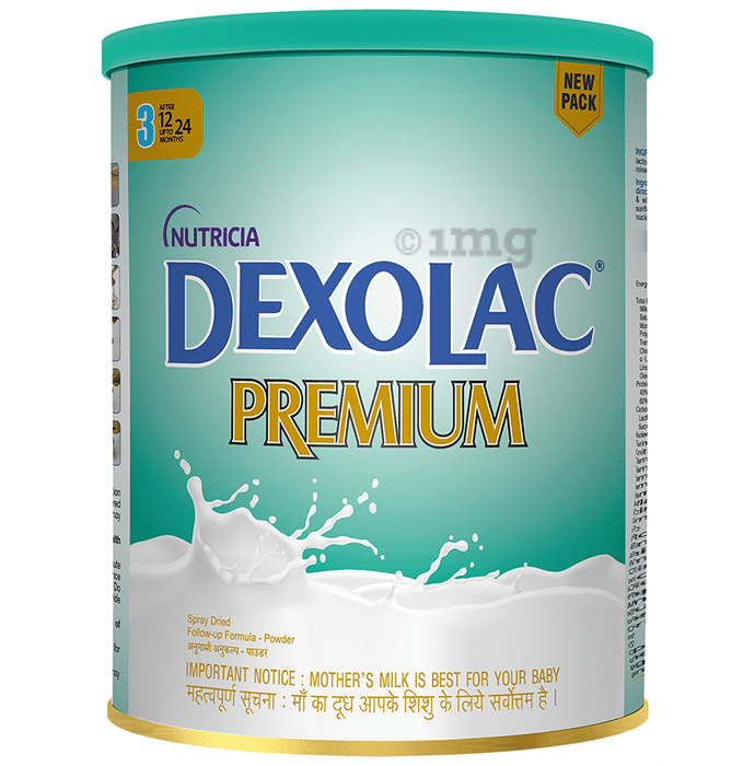 Dexolac Premium 3 Follow-Up Formula | For Immunity, Brain Development, Bones & Digestion | Powder