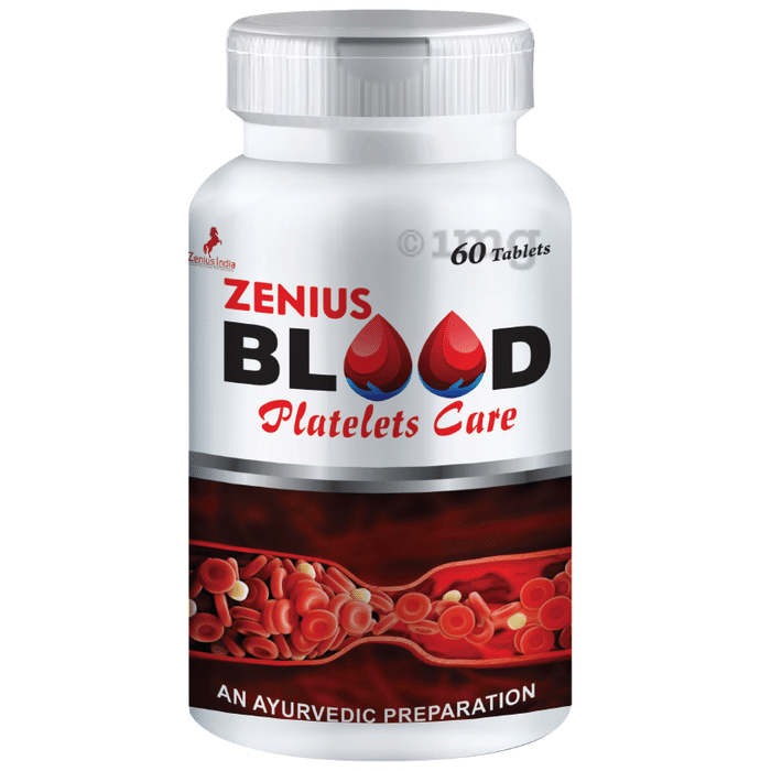 Zenius Blood Platelets Care Tablet for Improve Blood Platelets Count’s