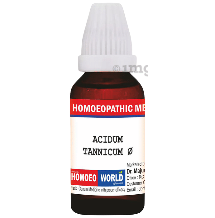 Dr. Majumder Homeo World Acidum Tannicum Q Mother Tincture (30 ml Each)