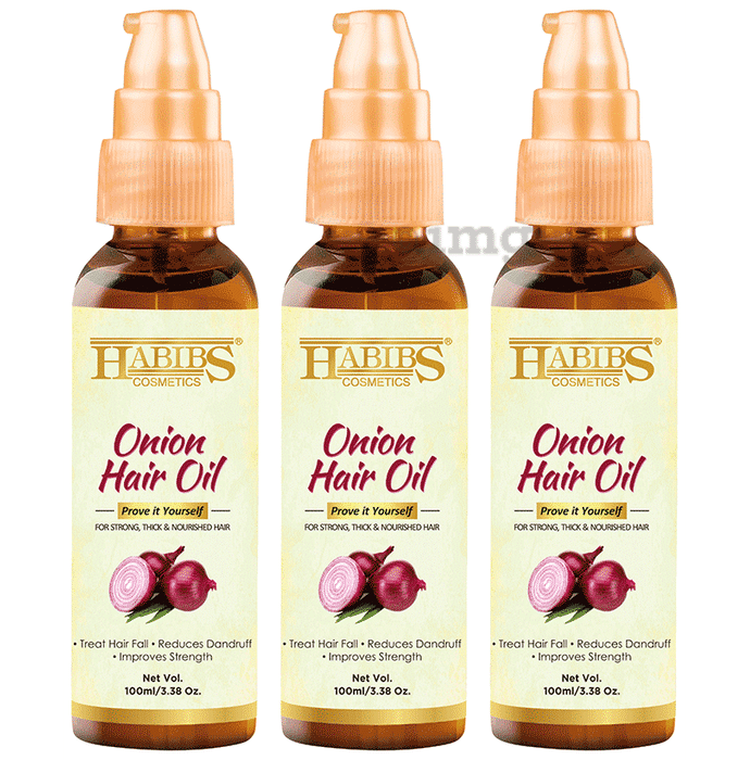 Habibs Onion Hair Oil (100ml Each)
