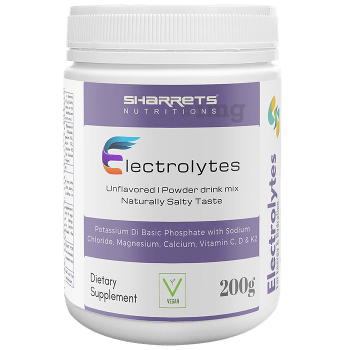 Sharrets Nutritions Electrolytes for Hydration | Powder Unflavored