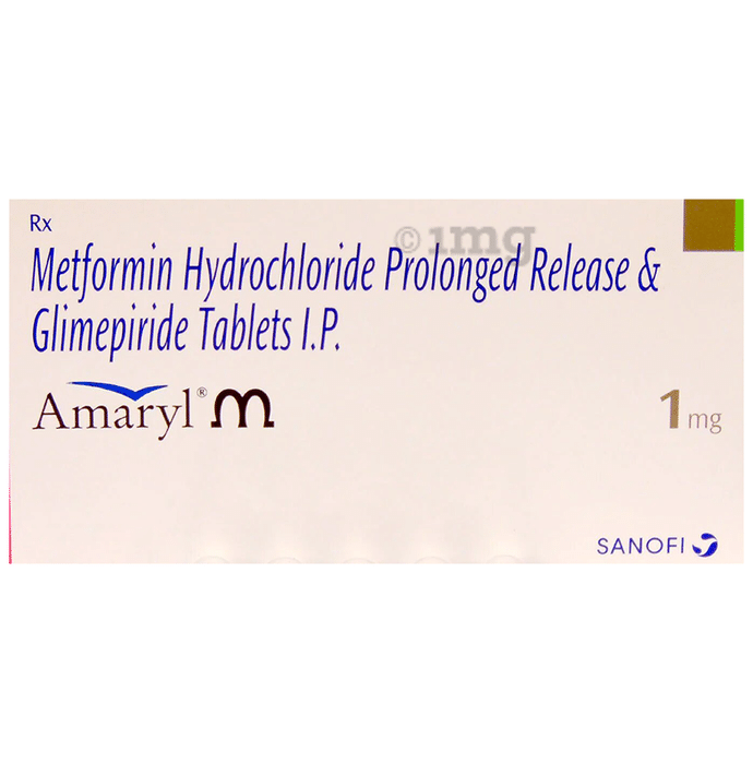 Amaryl M  1mg Tablet PR