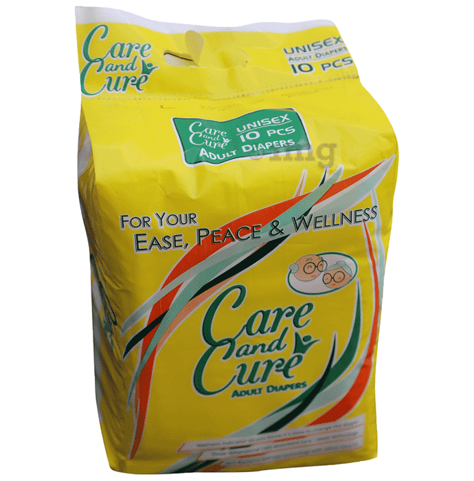 Care & Cure Adult Diaper Large