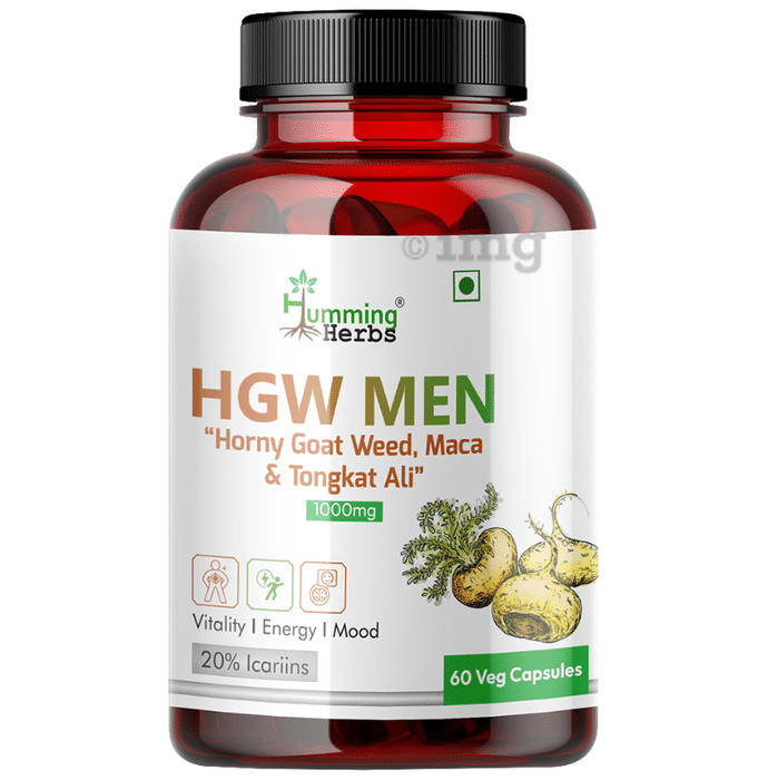 Humming Herbs HGW Men 1000mg Veg Capsule