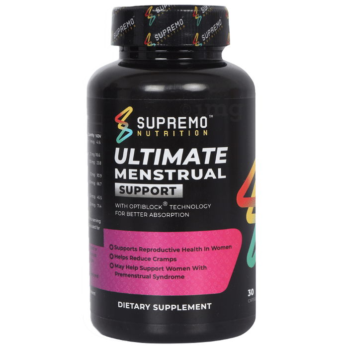 Supremo Nutrition Ultimate Menstrual Support Capsule