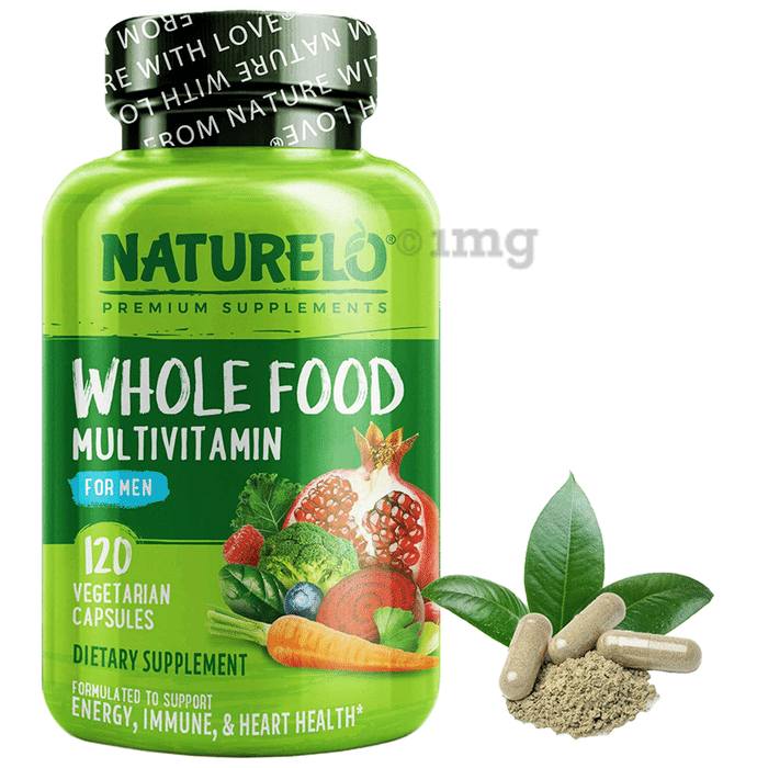 Naturelo Whole Food Multivitamin for Men Vegetarian Capsule
