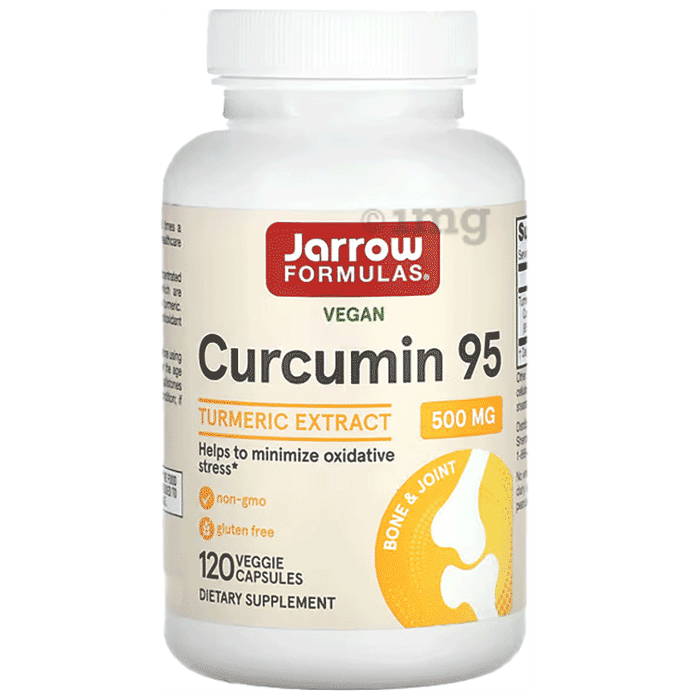 Jarrow Formulas Turmeric Extract Curcumin 95 Veggie Caps | For Antioxidant Support
