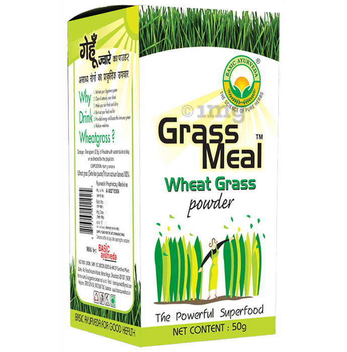 Basic Ayurveda Grass Meal Wheat Grass Powder