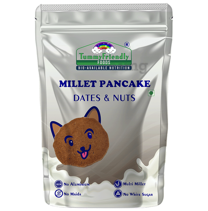 TummyFriendly Foods Millet Pancake Dates & Nuts