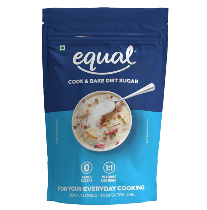 Equal Cook & Bake Diet Sugar Powder (500gm Each)