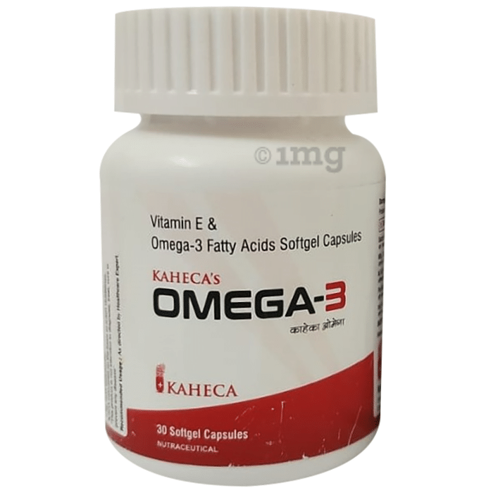 Kaheca Omega-3 Soft Gelatin Capsule